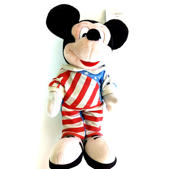 Mouseketoys Plush Mickey Mouse 12" Vintage with Tag - Picture 2 of 5